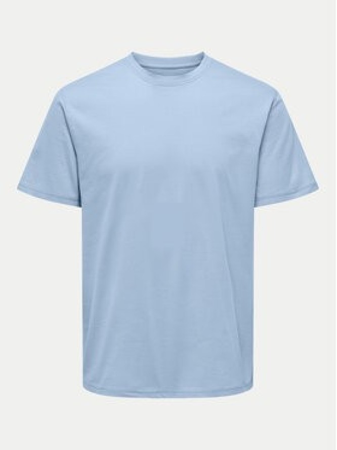 Only & Sons T-Shirt 22025208 Błękitny Regular Fit