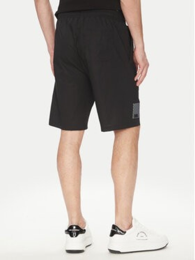 KARL LAGERFELD Szorty sportowe 265709 552600 Czarny Regular Fit
