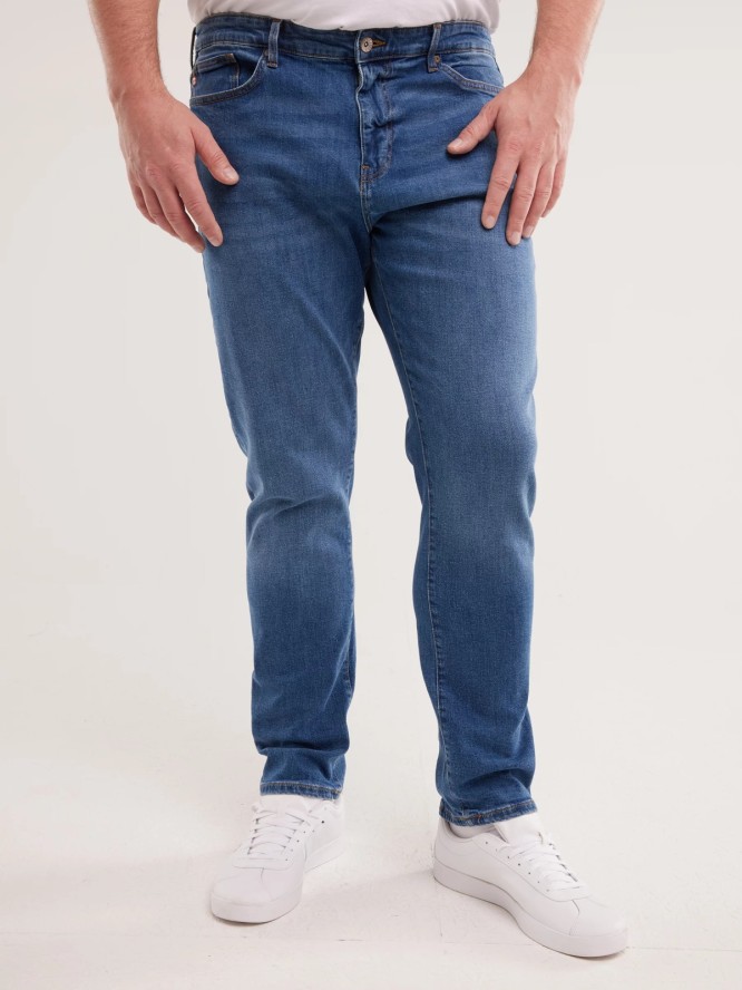 Jeansy męskie niebieskie Harper 477