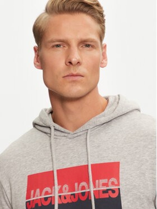 Jack & Jones Bluza Nolan 12256849 Szary Standard Fit