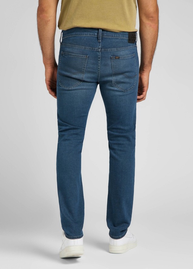 LEE LUKE MĘSKIE SPODNIE JEANSOWE STEEL BLUE L719PTFN 112321995