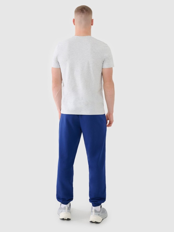 4F Spodnie dresowe joggery męskie - granatowe M