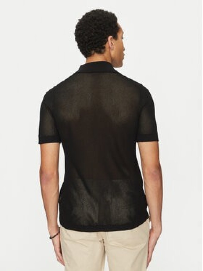 Calvin Klein Swimwear Koszula KM0KM01087 Czarny Regular Fit