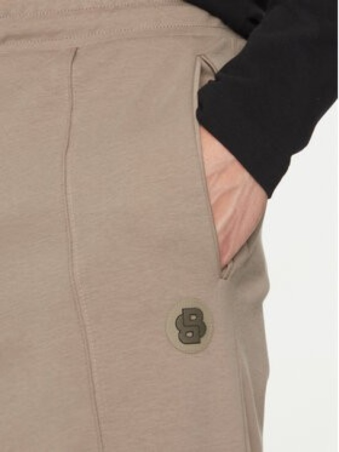 BOSS Spodnie dresowe Hadiko TL 50543434 Zielony Regular Fit