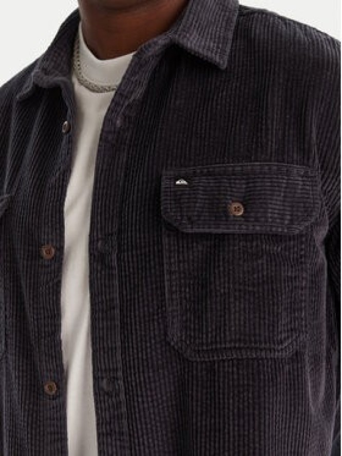 Quiksilver Koszula Venture Cord EQYWT04646 Granatowy Regular Fit