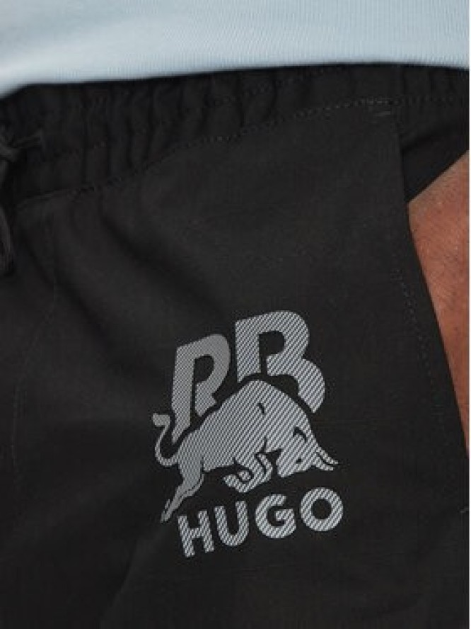 HUGO Szorty sportowe Garlio 50542795 Czarny Regular Fit