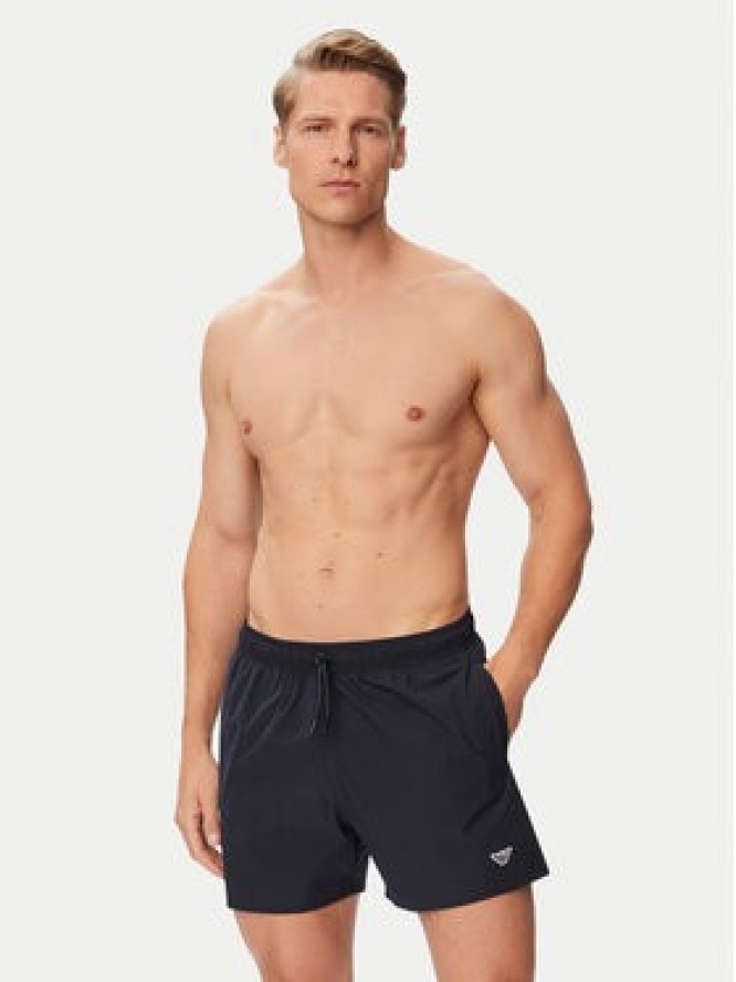 Emporio Armani Szorty kąpielowe EM000583 AF20424 UB102 Granatowy Regular Fit