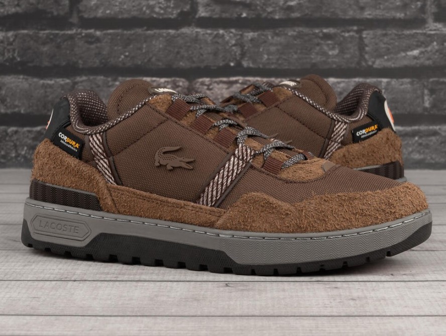 Buty męskie sportowe do chodzenia Lacoste T-CLIP WNTR