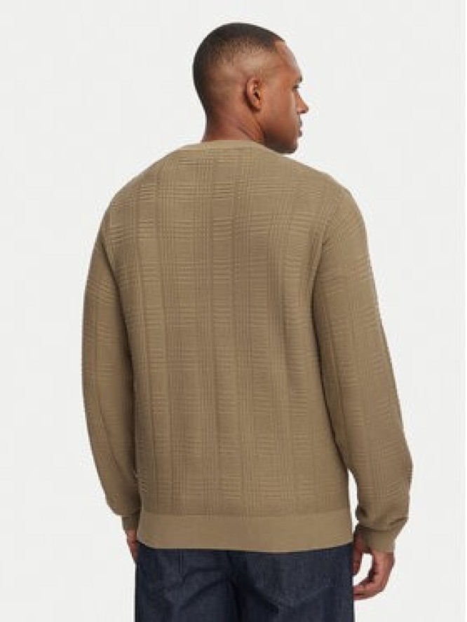 HUGO Sweter Simoh 50566762 Brązowy Regular Fit
