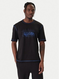 HUGO T-Shirt Nothal 50553498 Czarny Regular Fit