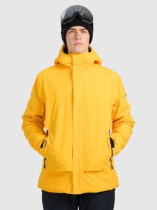 4F Kurtka narciarska membrana 8000 męska - żółta M