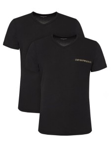 Emporio Armani Underwear Komplet t-shirtów EM000392 AF10779 MC005 Czarny Regular Fit