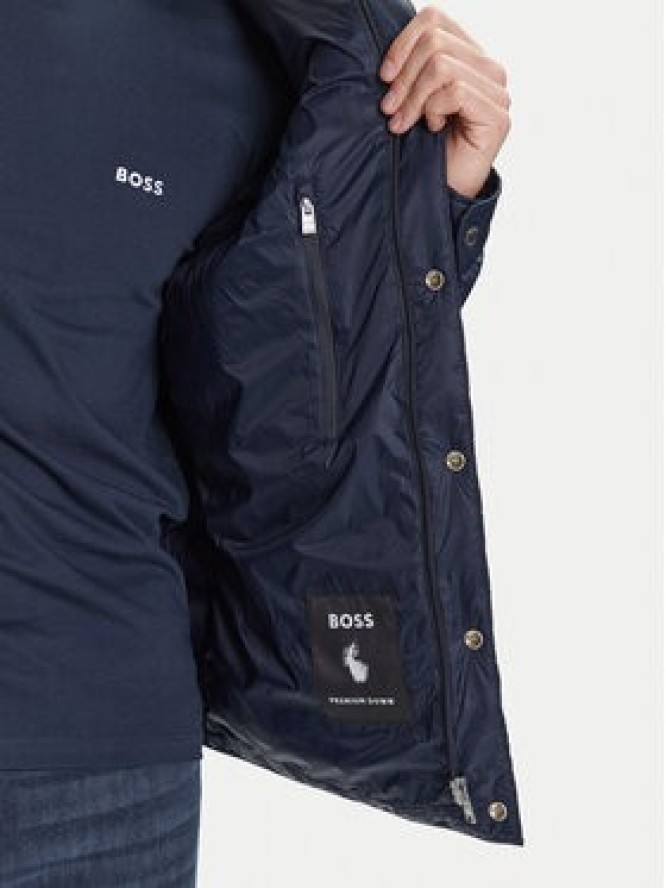 BOSS Kurtka przejściowa H-Dahanso 50540456 Granatowy Regular Fit