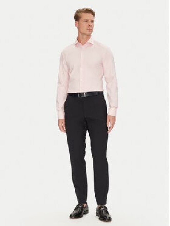 BOSS Koszula 50538962 Różowy Slim Fit