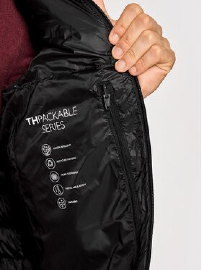 Tommy Hilfiger Bezrękawnik Core Circular MW0MW18762 Czarny Regular Fit