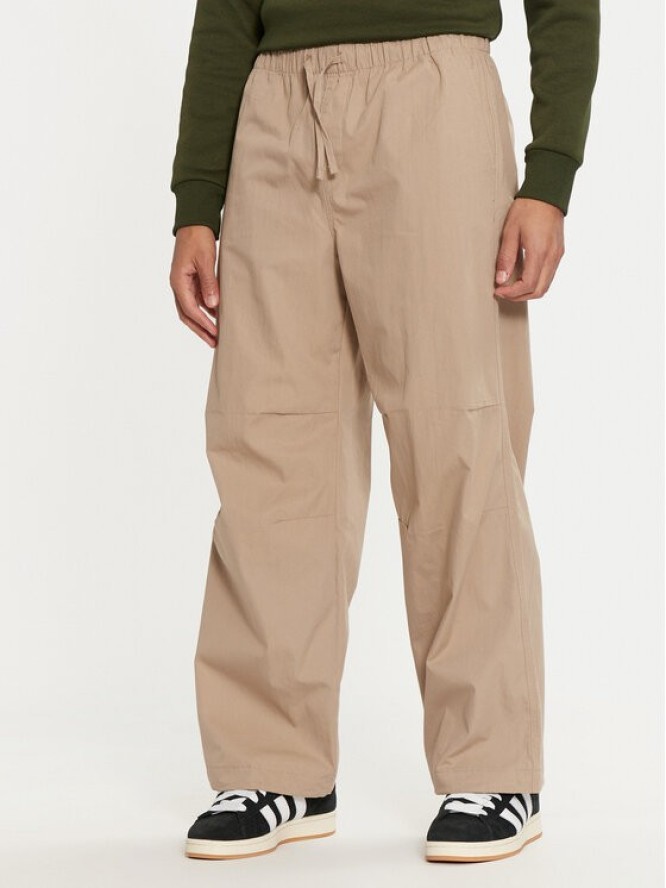 Jack & Jones Spodnie materiałowe Parachute 12260931 Beżowy Loose Fit