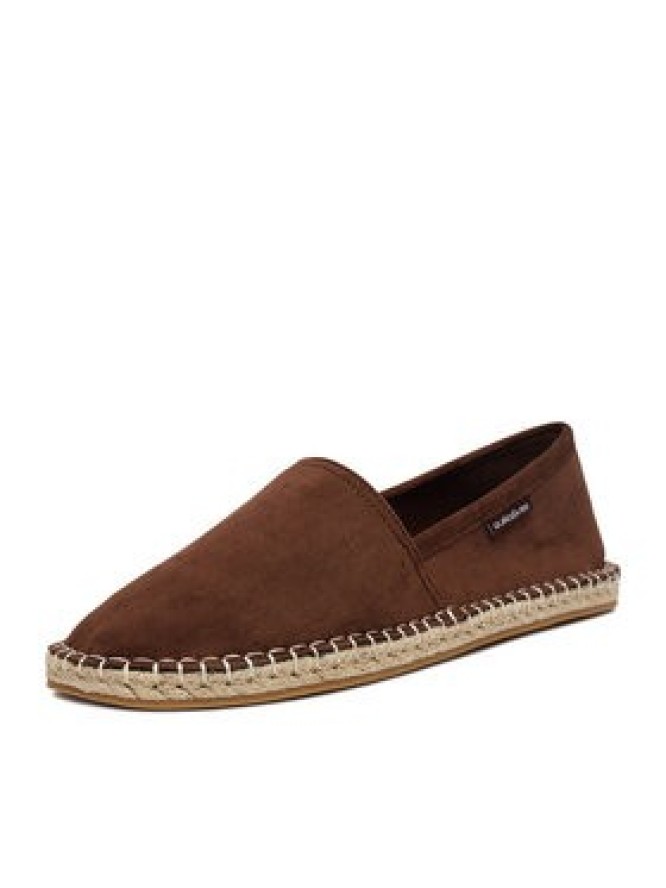 Quiksilver Espadryle EOHP-BARREL-01 Brązowy