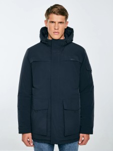 Kurtka męska z wypełnieniem granatowa Lob 404