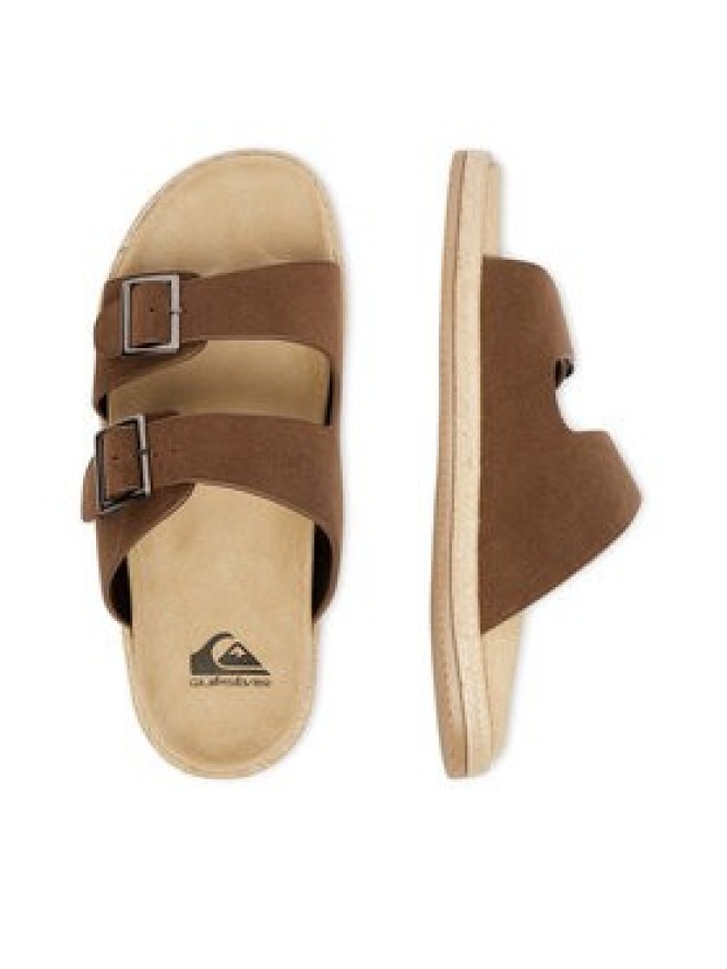 Quiksilver Klapki CEO-CROSSJACK-01 Brązowy