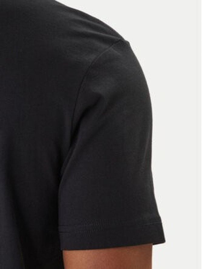 Napapijri T-Shirt Lodestar NP0A4FGY Czarny Regular Fit