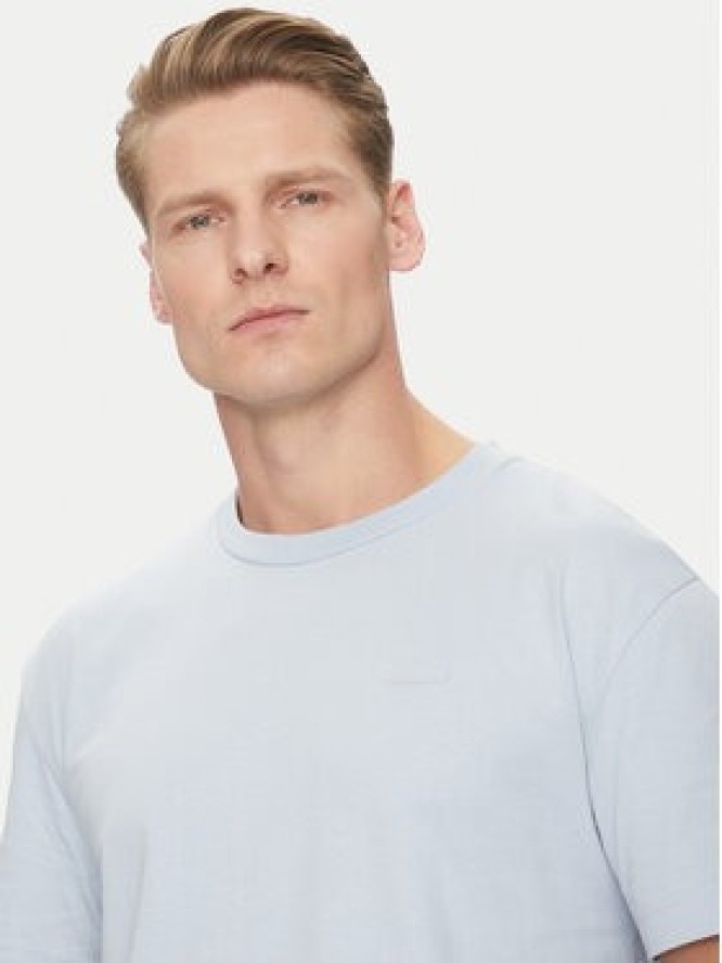 Calvin Klein T-Shirt K10K112749 Błękitny Comfort Fit