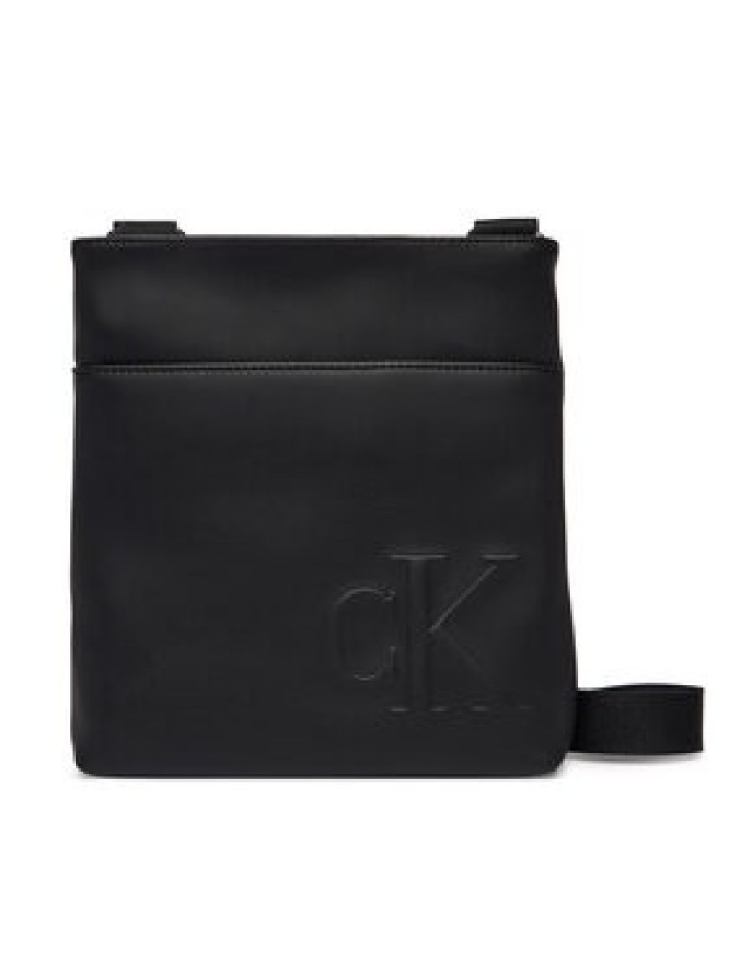 Calvin Klein Saszetka Bold Ck Flatpack LV04D3344G Czarny