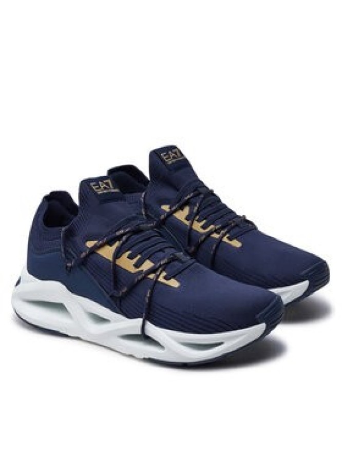 EA7 Emporio Armani Sneakersy X8X087 XK227 U043 Czarny