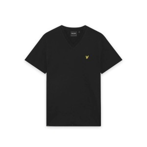T-shirt z dekoltem w kształcie litery V Lyle & Scott