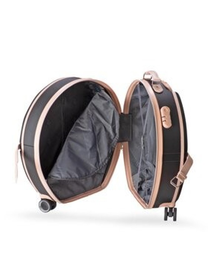 Semi Line Walizka średnia T5671-3 Czarny