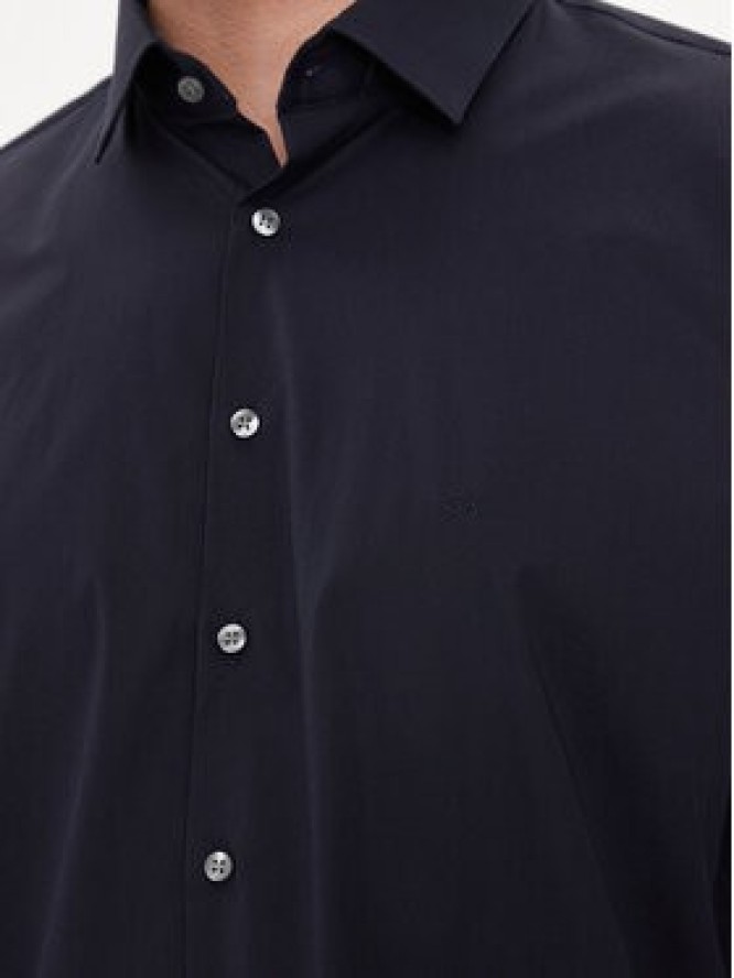 Calvin Klein Koszula K10K113160 Granatowy Slim Fit
