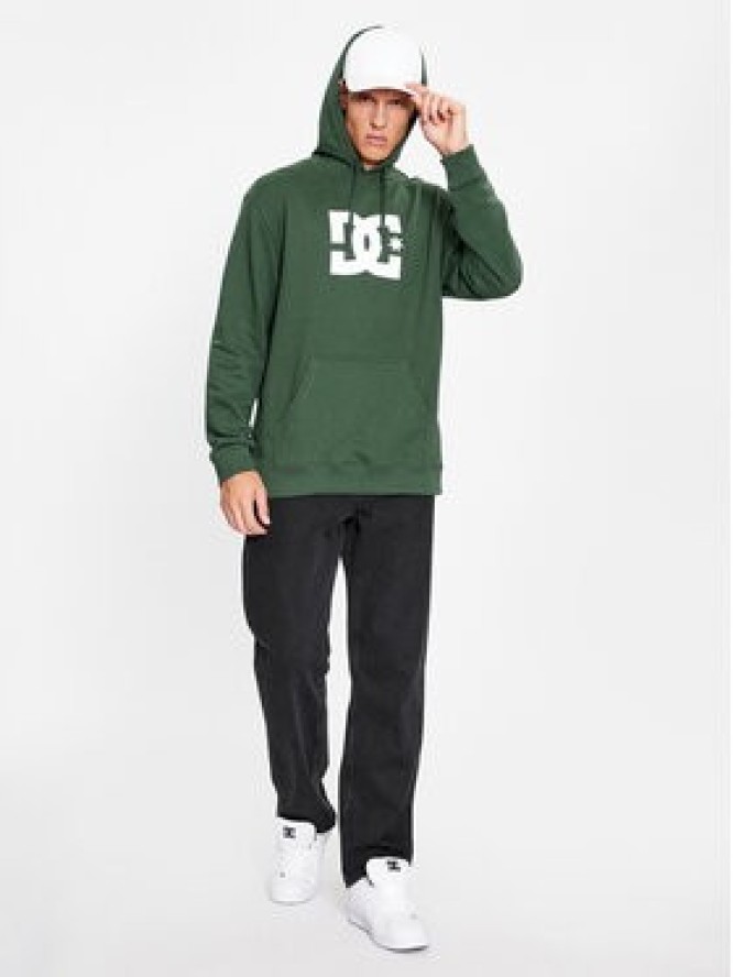 DC Shoes Bluza Dc Star Otlr ADYSF03099 Zielony Regular Fit