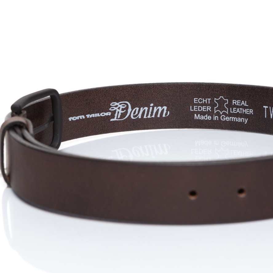 TOM TAILOR PASEK SKÓRZANY TM0206R69 690 35mm Gürtel Q.1869
