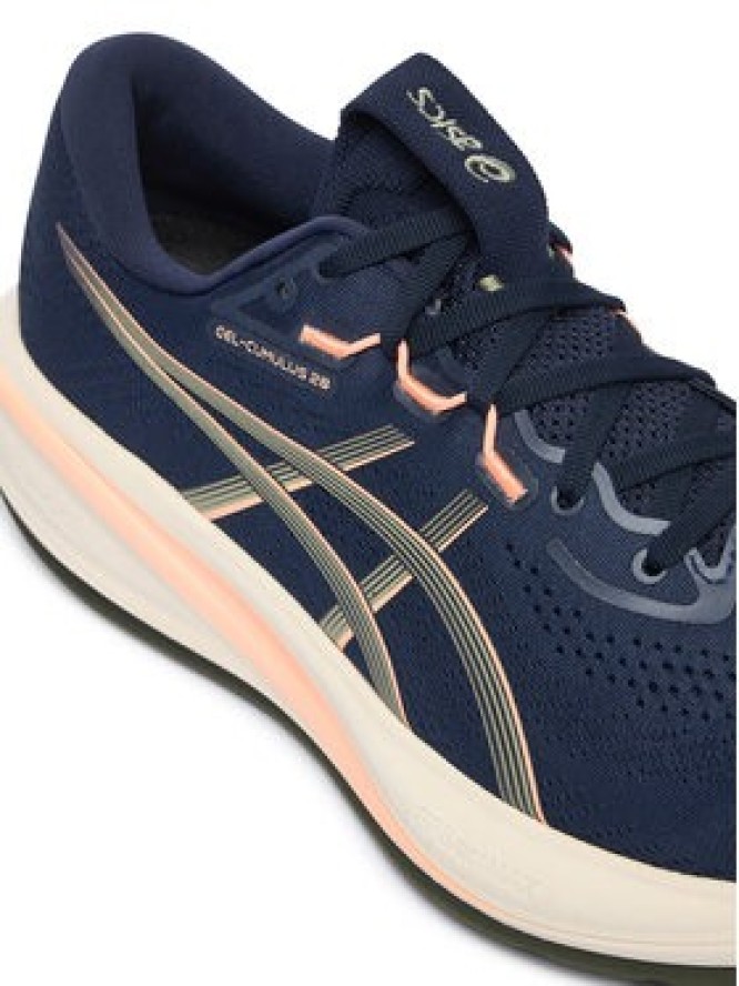 Asics Buty do biegania Gel-Cumulus 28 1011C143 Granatowy