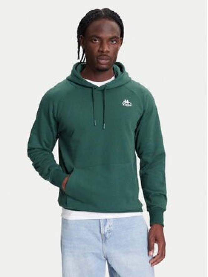 Kappa Bluza Authentic 321W7GW Zielony Regular Fit