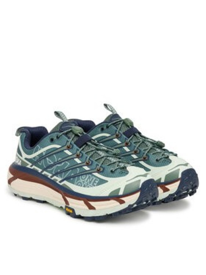 Hoka Sneakersy Mafate Three2 Wordmark 1175490 FVY Zielony
