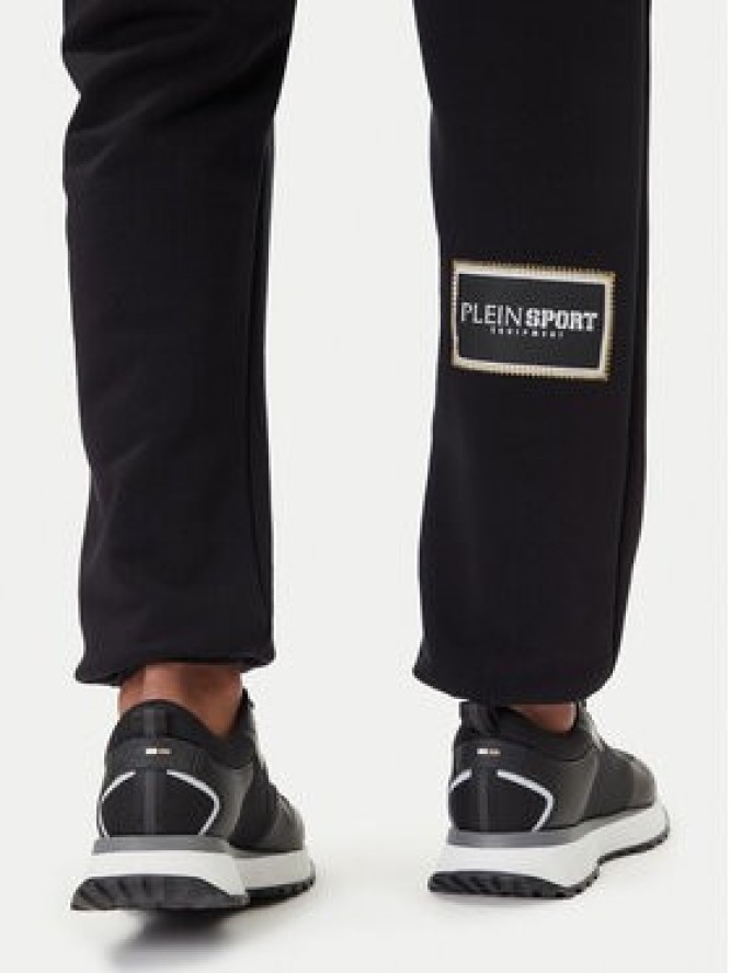 Plein Sport Spodnie dresowe PAEC MJT2607 STE003N Czarny Regular Fit