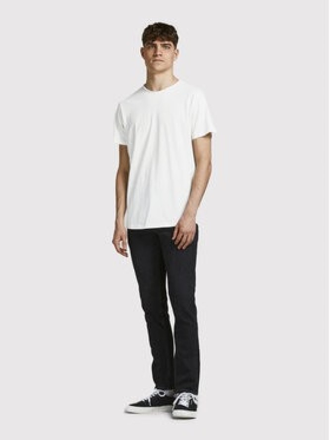 Jack & Jones T-Shirt Basher 12182498 Biały Regular Fit