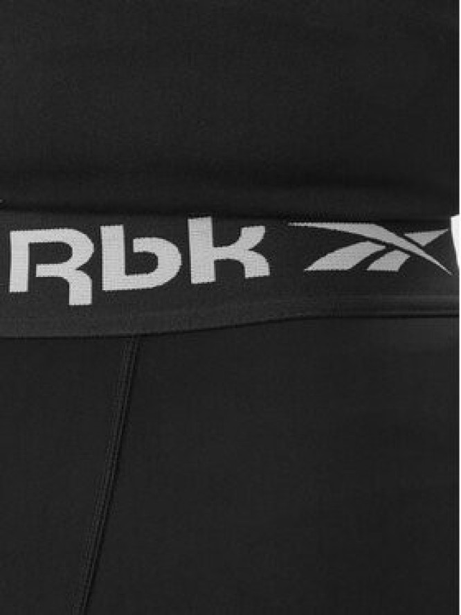 Reebok Szorty sportowe RK25600CCM Czarny Slim Fit