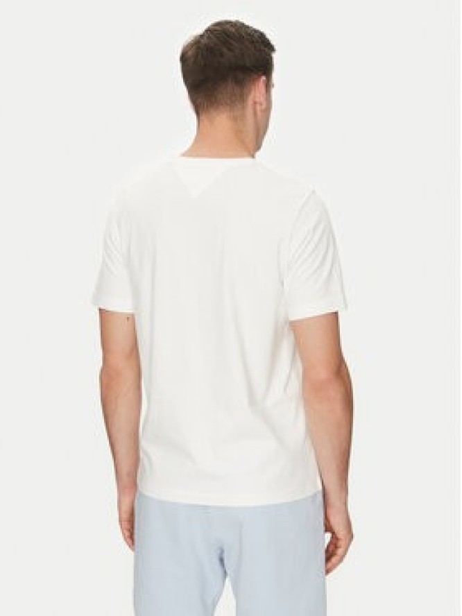 Tommy Hilfiger T-Shirt Essential Solid Pocket Tee MW0MW37283 Biały Regular Fit