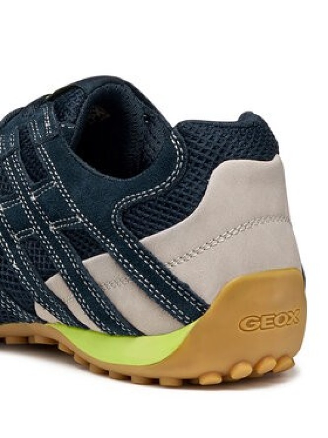 Geox Sneakersy U Snake Original U55MNA 02214 C4002 Granatowy