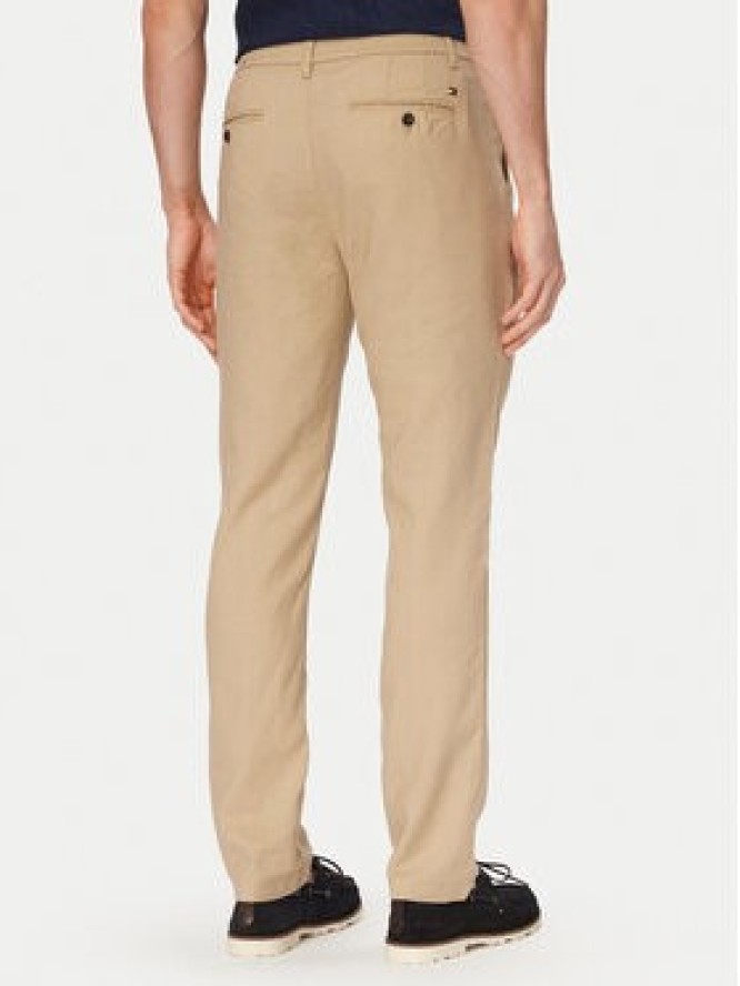 Tommy Hilfiger Chinosy Denton MW0MW42337 Khaki Straight Fit