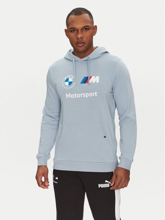 Puma Bluza BMW MMS Ess 624162 Błękitny Regular Fit