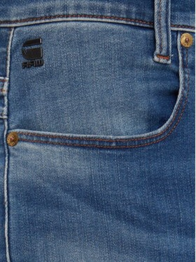 G-Star Raw Jeansy D-Staq D06761-8968 Granatowy Slim Fit