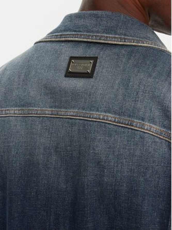 Dolce&Gabbana Kurtka jeansowa G9NL5D G8GW9 Niebieski Regular Fit