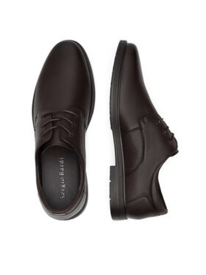 Sergio Bardi Półbuty MF1660-1Z Brązowy