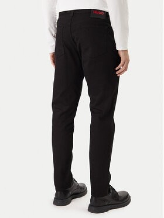 HUGO Jeansy 50554144 Czarny Regular Fit