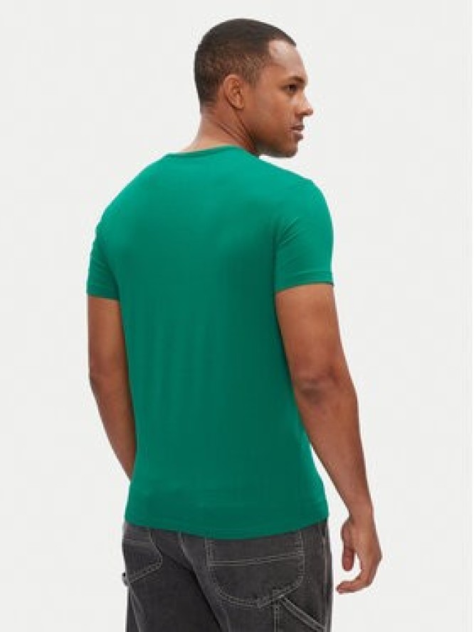 Pepe Jeans T-Shirt Original Basic PM508212 Zielony Slim Fit