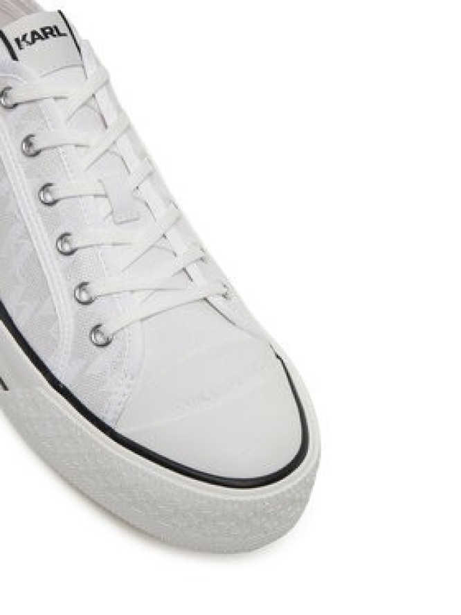 KARL LAGERFELD Trampki KL50425 Biały