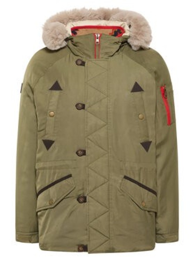 Mustang Kurtka zimowa Scottsdale 1016900 Zielony Regular Fit