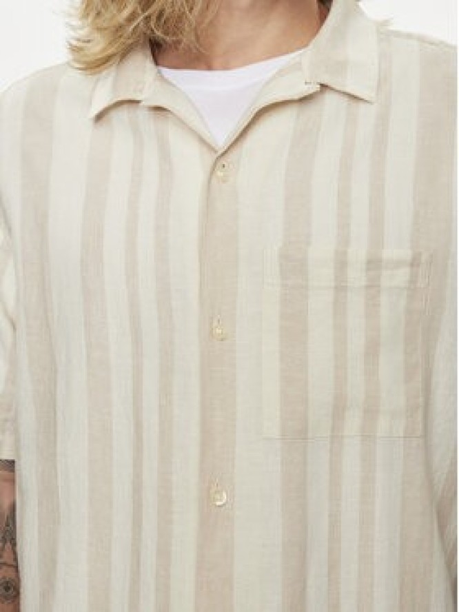 Gap Koszula 855348 Beżowy Regular Fit